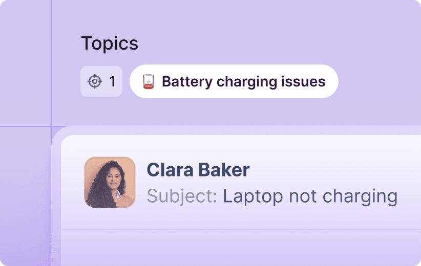 AI-powered ticket triage