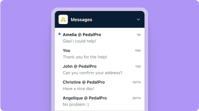 Chat history & threads